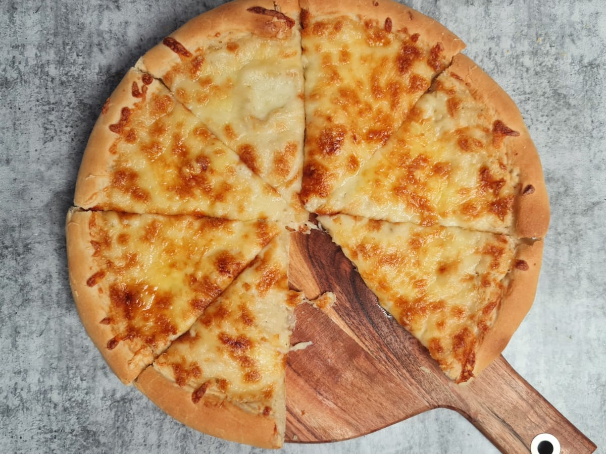 Cheese Pizza Cheesy Goodness at its Best Delicious & Easy